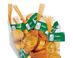 Wholesale 1 Oz. Gold Coins Mesh Bag (3 Displayers)- Bulk