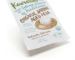 Wholesale Kourellas Organic Greek Barrel Aged Feta Cheese, 150g- Bulk