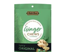 Wholesale Bali's Best Spicy Original Ginger Chews Bag 5.08 oz Bag- Bulk