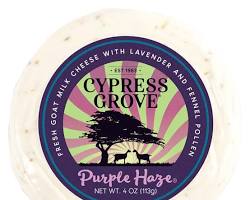 Cypress Grove Purple Haze Fresh Goat Cheese with Lavender and Fennel Pollen, 4 oz