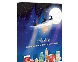 Madelaine Chocolate 6.8 Oz. Book Advent Countdown Calendar
