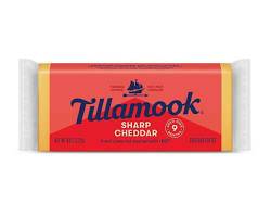 Wholesale Tillamook Sharp Bar 12 x 8 OZ- Bulk