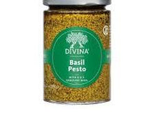 Wholesale Divina Basil Pesto - 6 Pack 6.7 oz Jars- Bulk