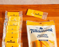 Wholesale Tillamook Medium Cheddar Portions 10 Ounce- Bulk