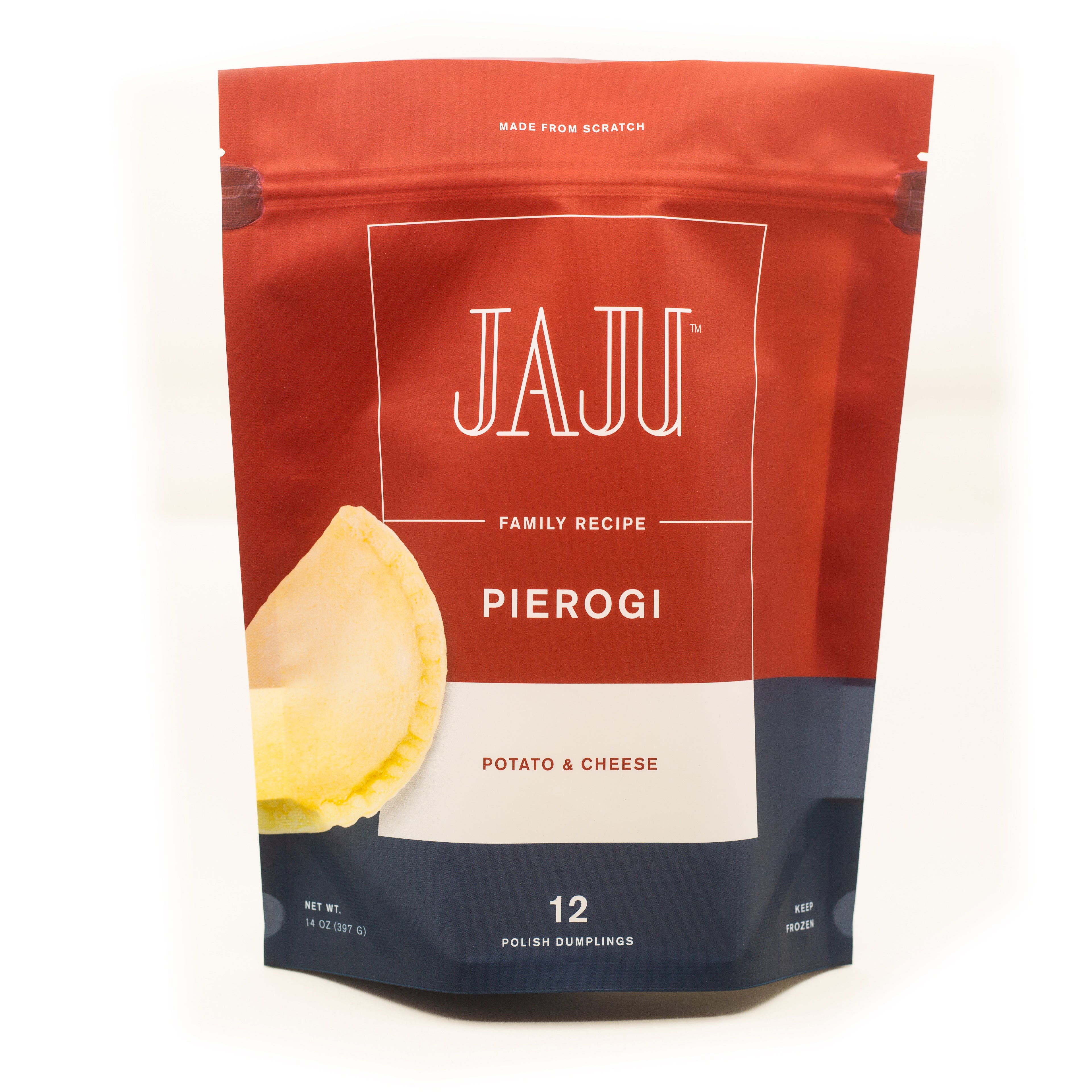 Jaju Pierogi Potato and Cheese Pierogies 14 oz