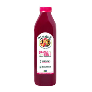 Wholesale Natalie'S Orchid Island Orange Beet Juice 32 OZ-6ct Case Bulk