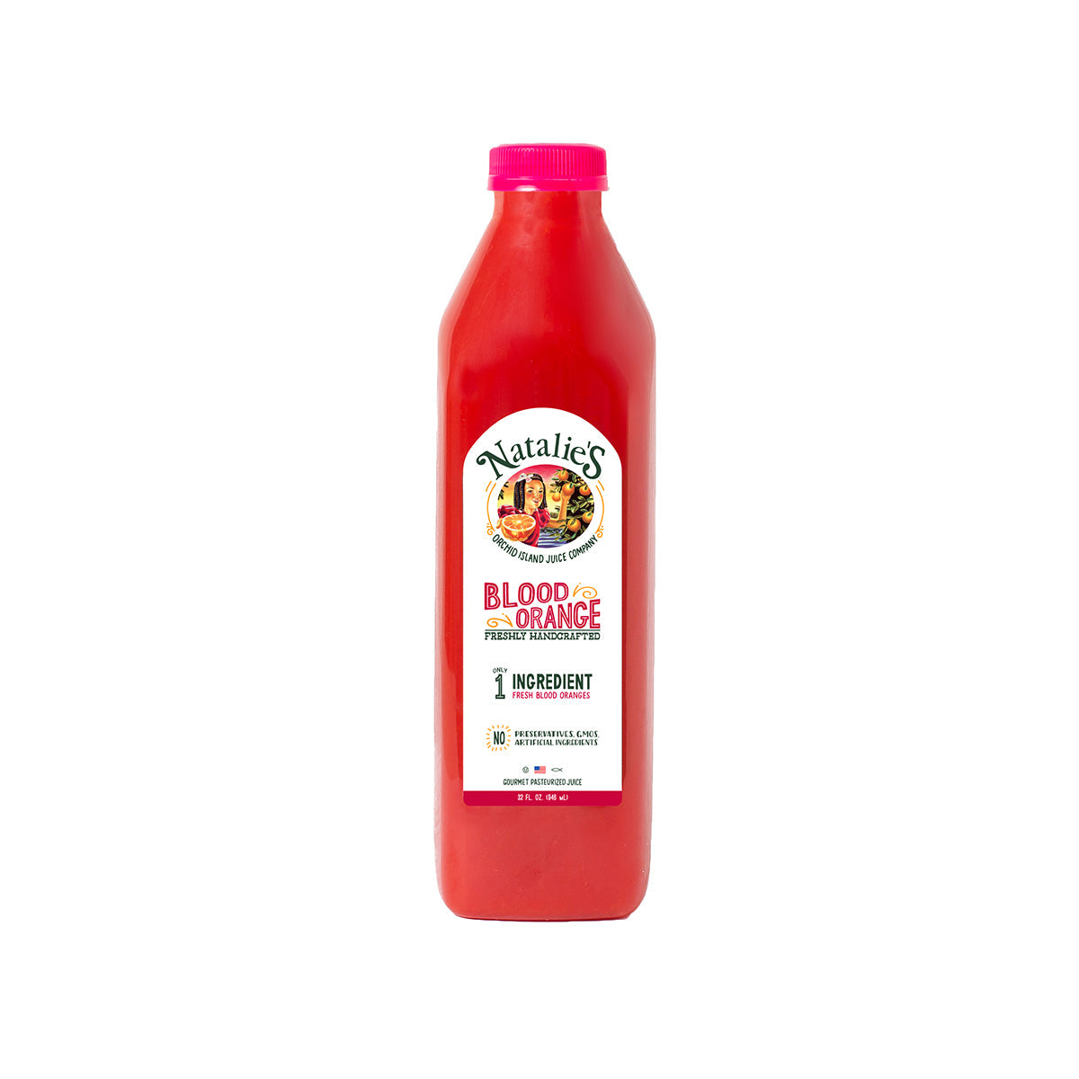 Wholesale Natalie'S Orchid Island Blood Orange Juice 32 OZ-6ct Case Bulk