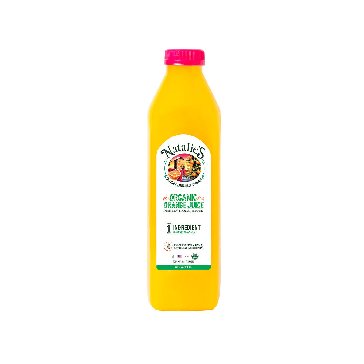 Wholesale Natalie'S Orchid Island Organic Orange Juice 32 OZ-6ct Case Bulk