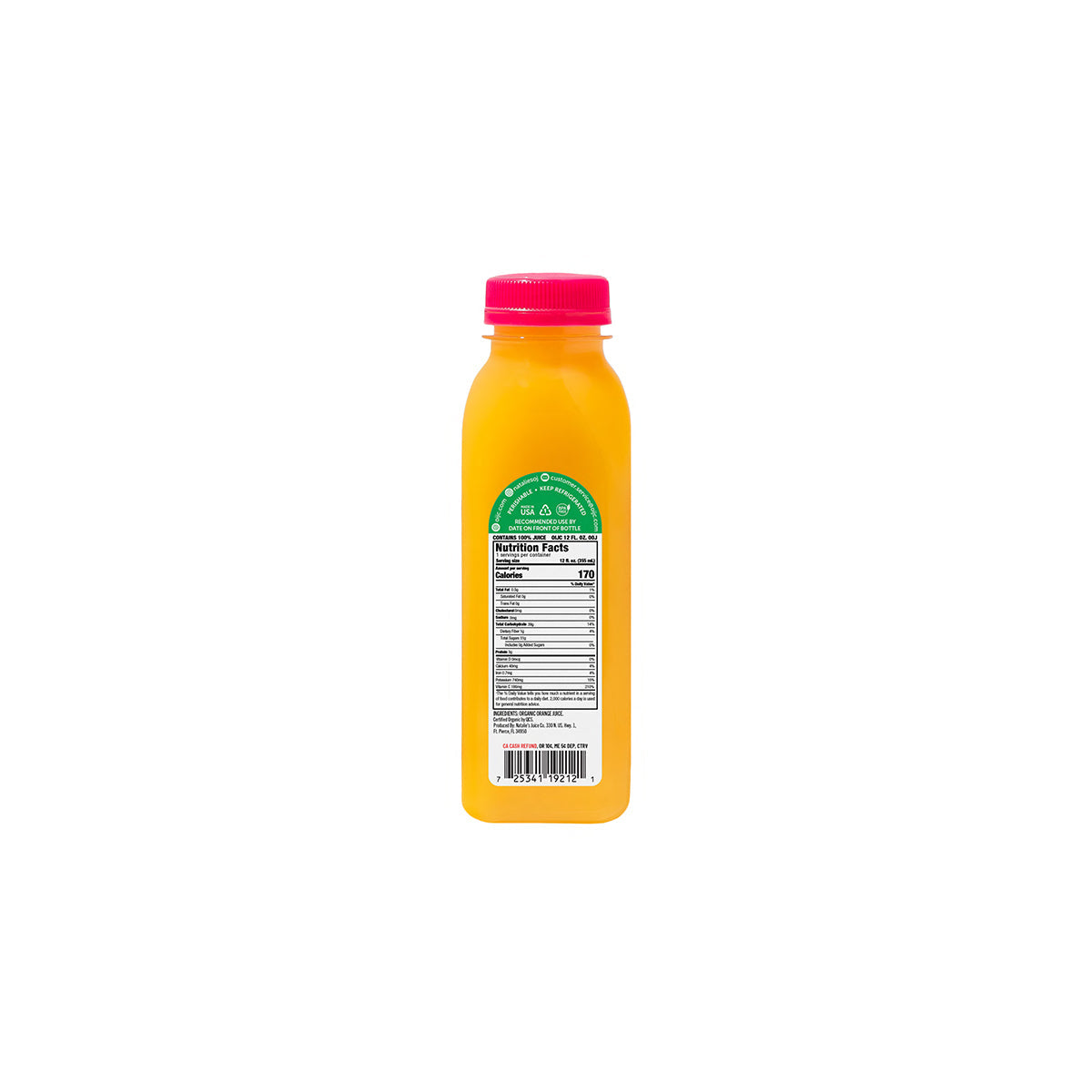 Wholesale Natalie'S Orchid Island Organic Orange Juice 12 OZ- Bulk