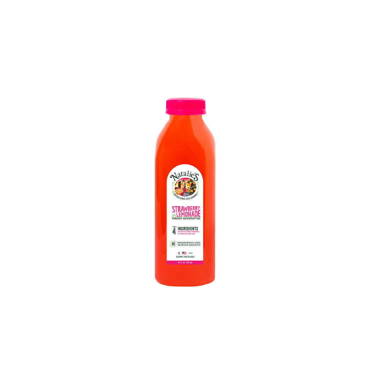 Natalie'S Orchid Island Strawberry Lemonade 16 OZ