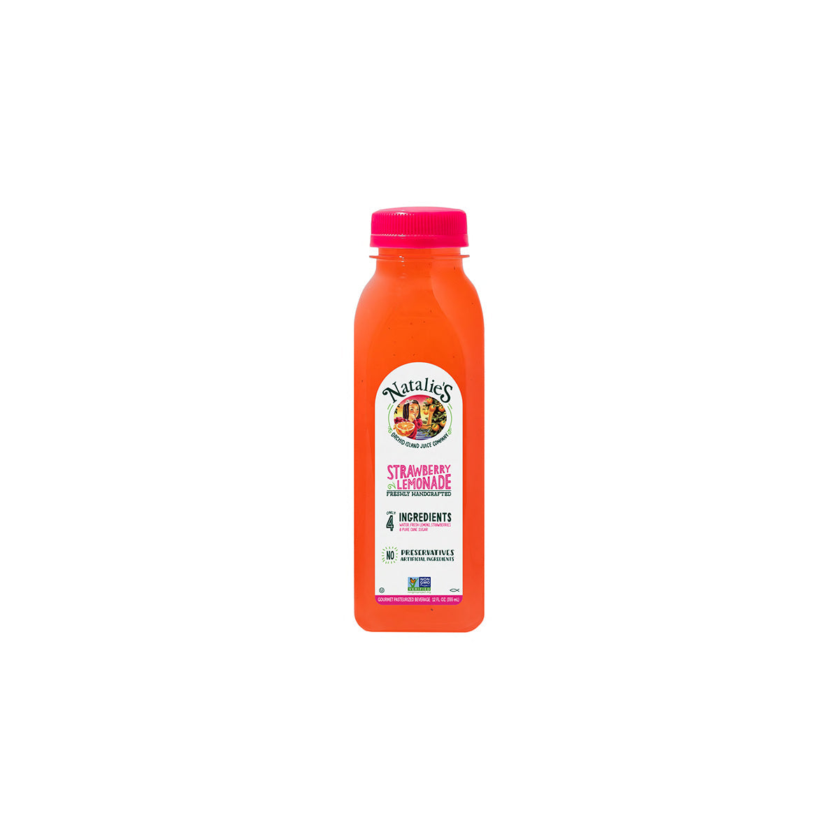 Wholesale Natalie'S Orchid Island Strawberry Lemonade 12 OZ- Bulk