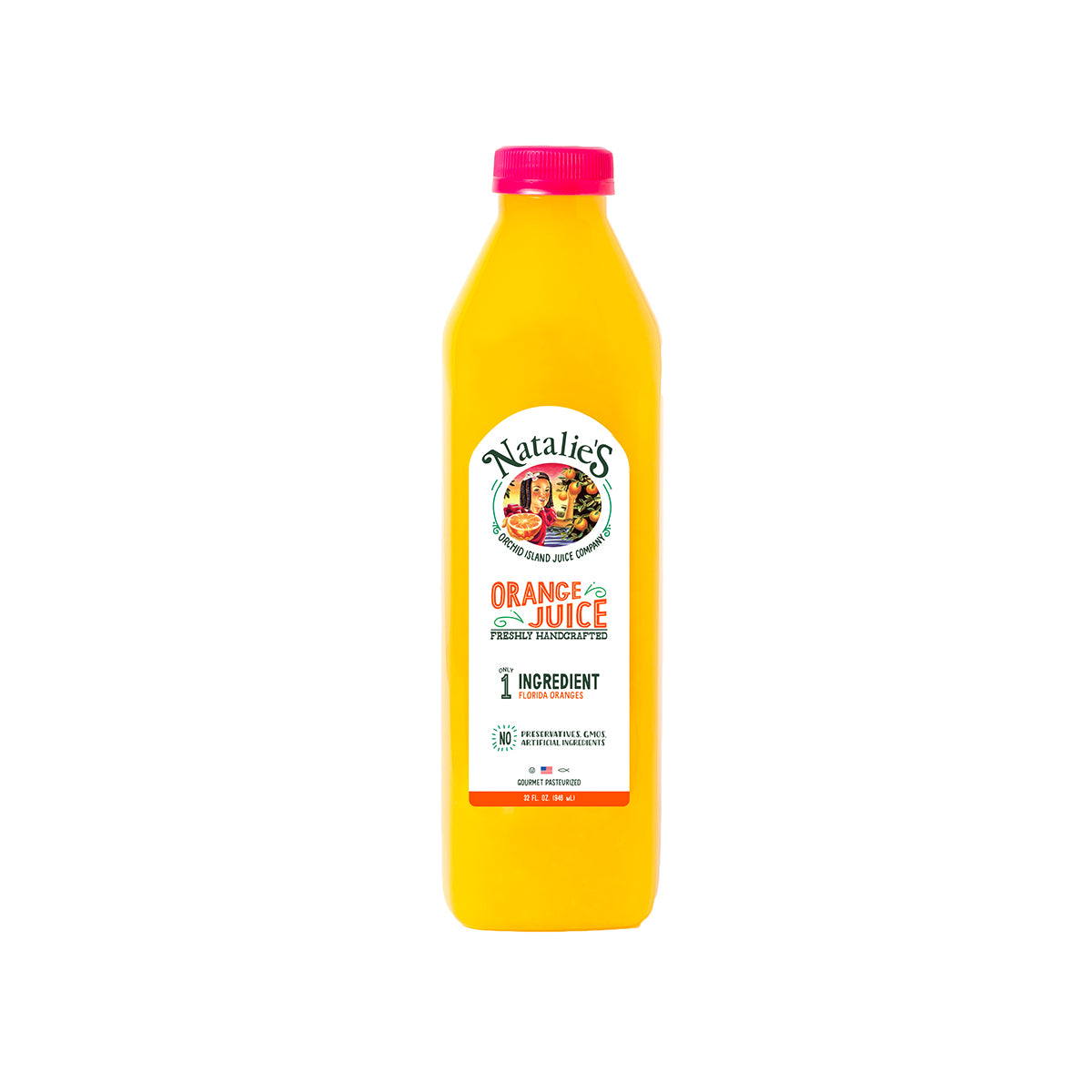 Natalie'S Orchid Island Orange Juice 32 OZ