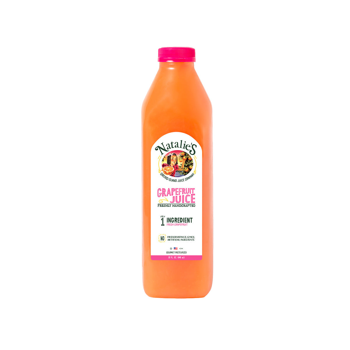 Wholesale Natalie'S Orchid Island Grapefruit Juice 32 OZ-6ct Case Bulk