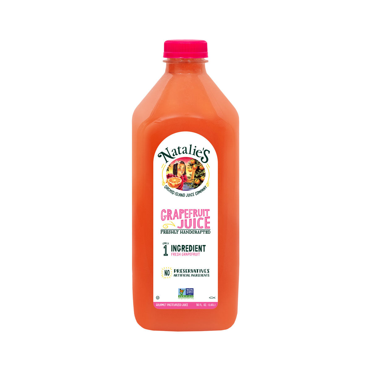 Wholesale Natalie'S Orchid Island Grapefruit Juice 56oz 6ct-6ct Case Bulk