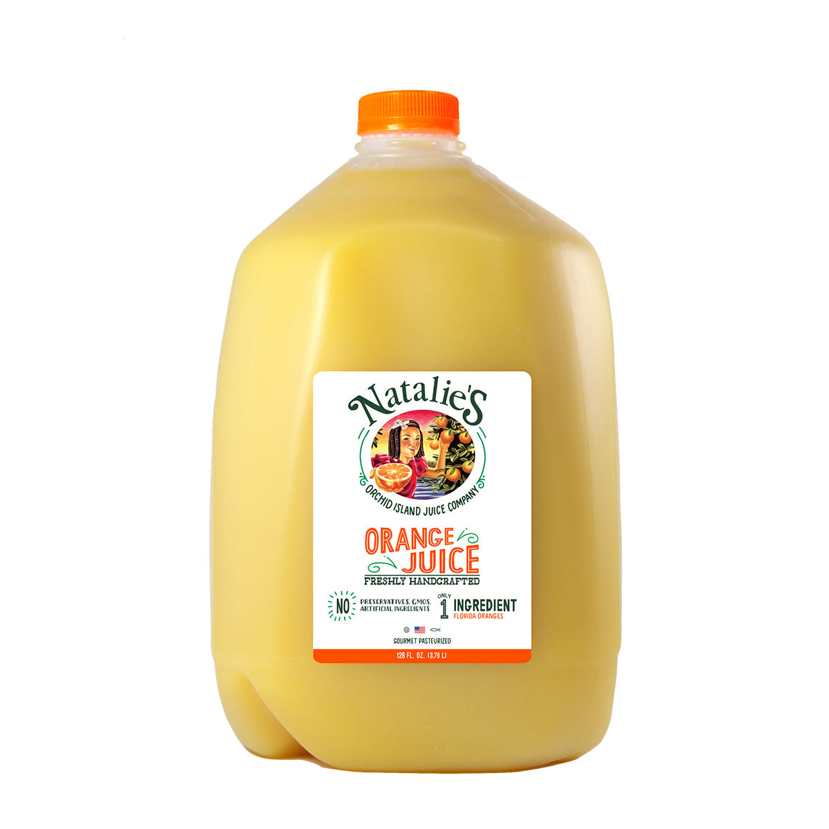 Wholesale Natalie'S Orchid Island Orange Juice 1 GAL-4ct Case Bulk