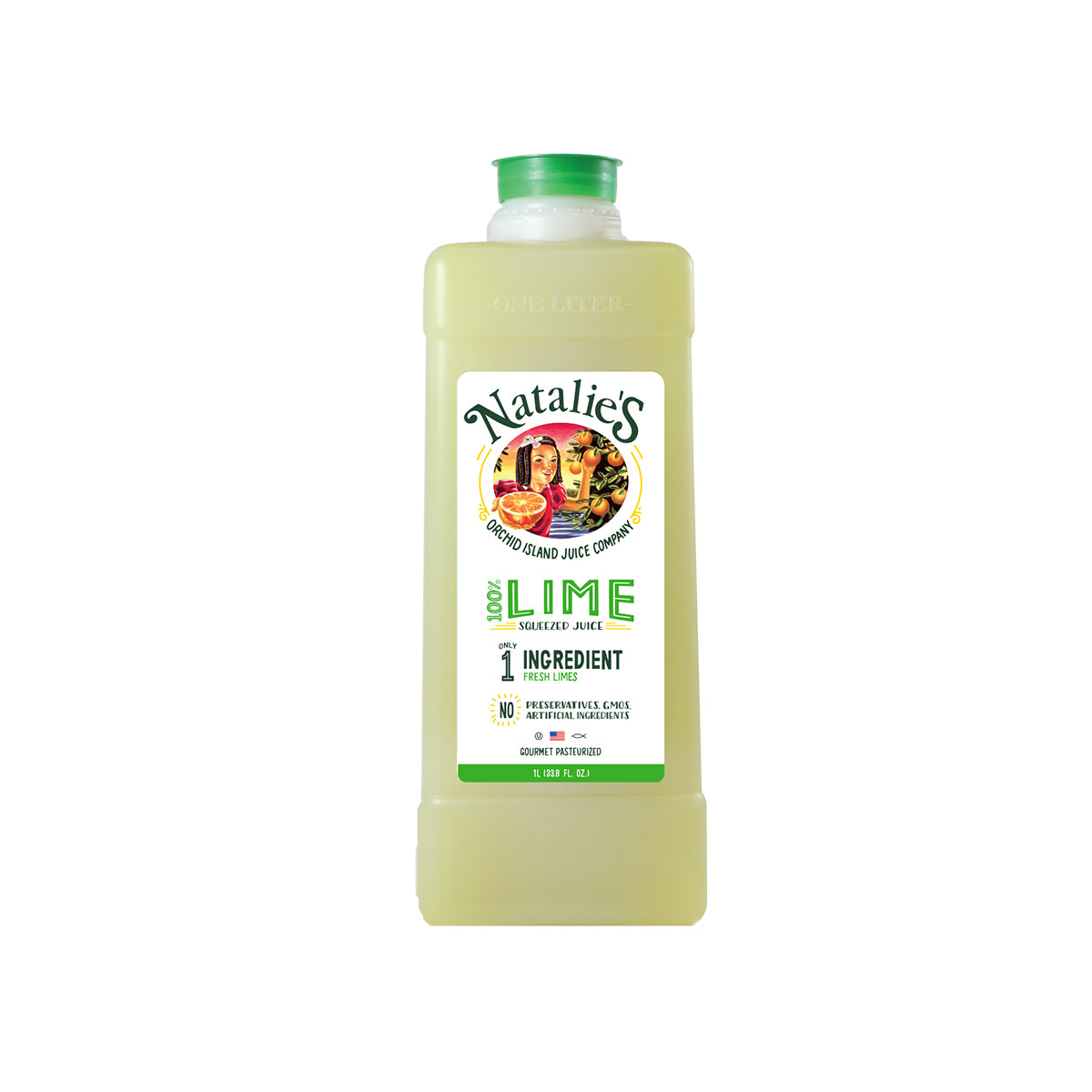 Natalie'S Orchid Island Frozen Lime Juice 1 LT