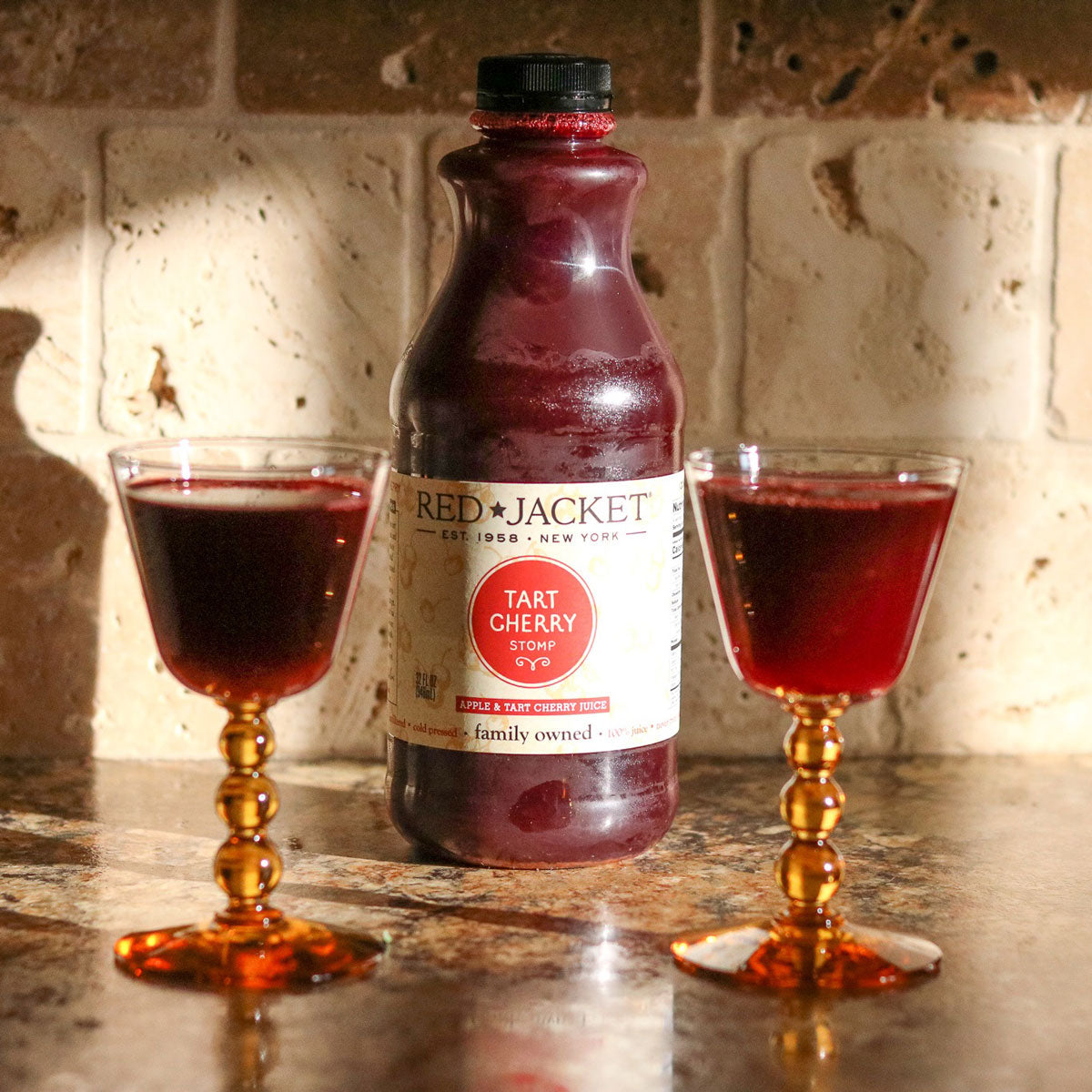 Wholesale Red Jacket Orchards Tart Cherry Stomp Juice 32 Oz Bottle- Bulk