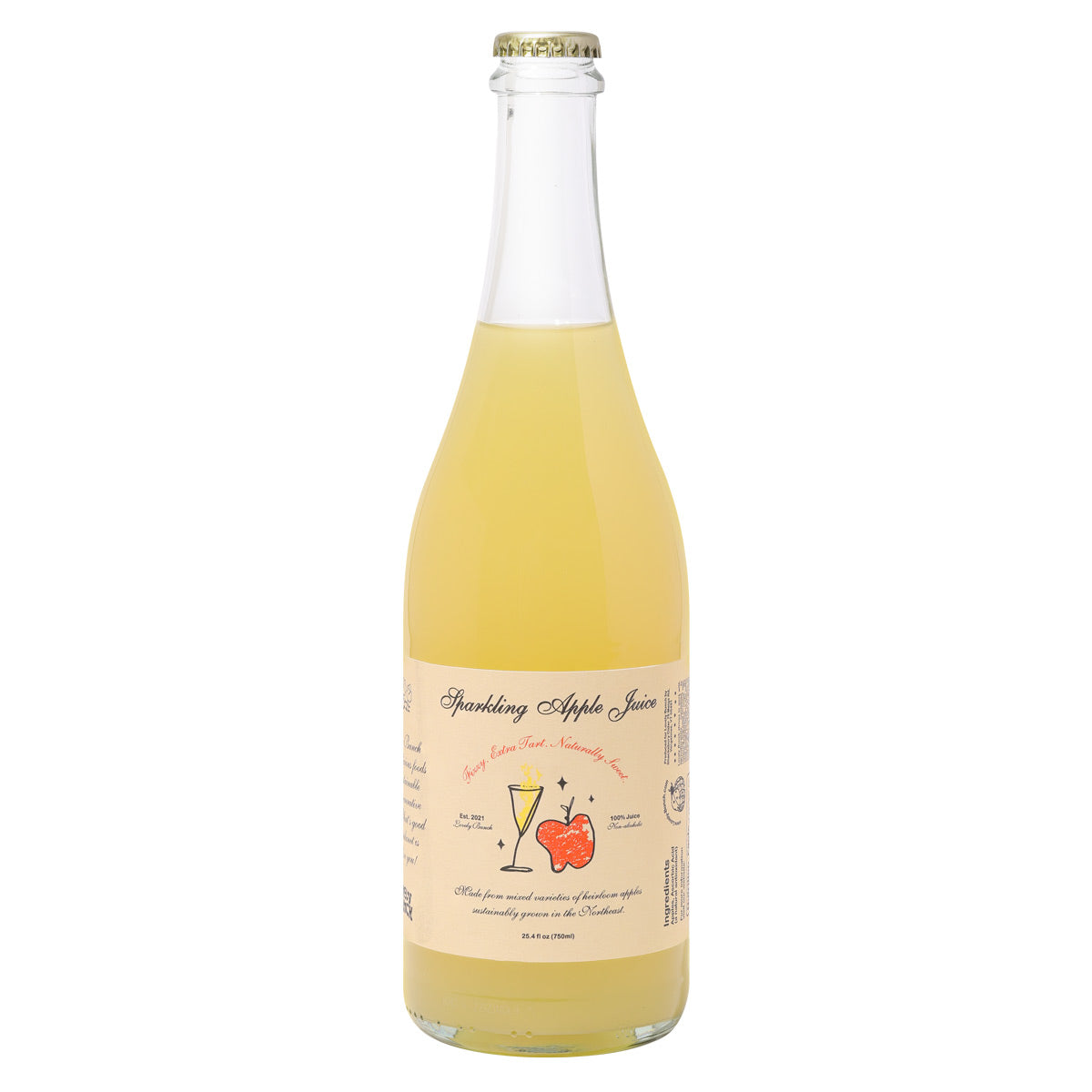 Wholesale Lovely Bunch Sparkling Apple Juice 750 ML-12ct Case Bulk