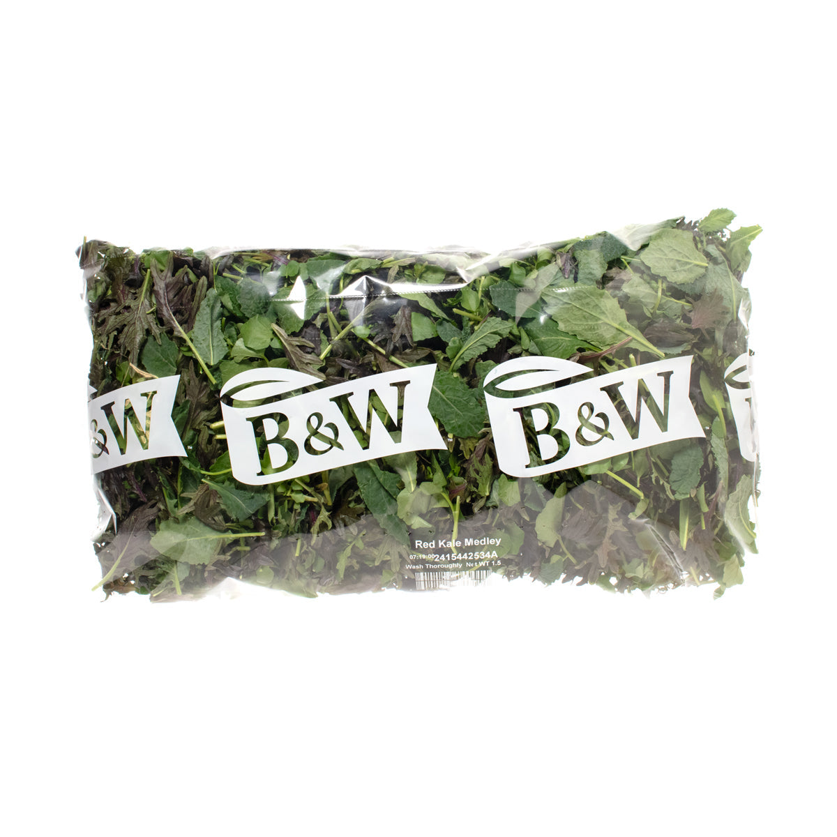 B&W Baby Green Kale Medley with Watercress 1.5 LB