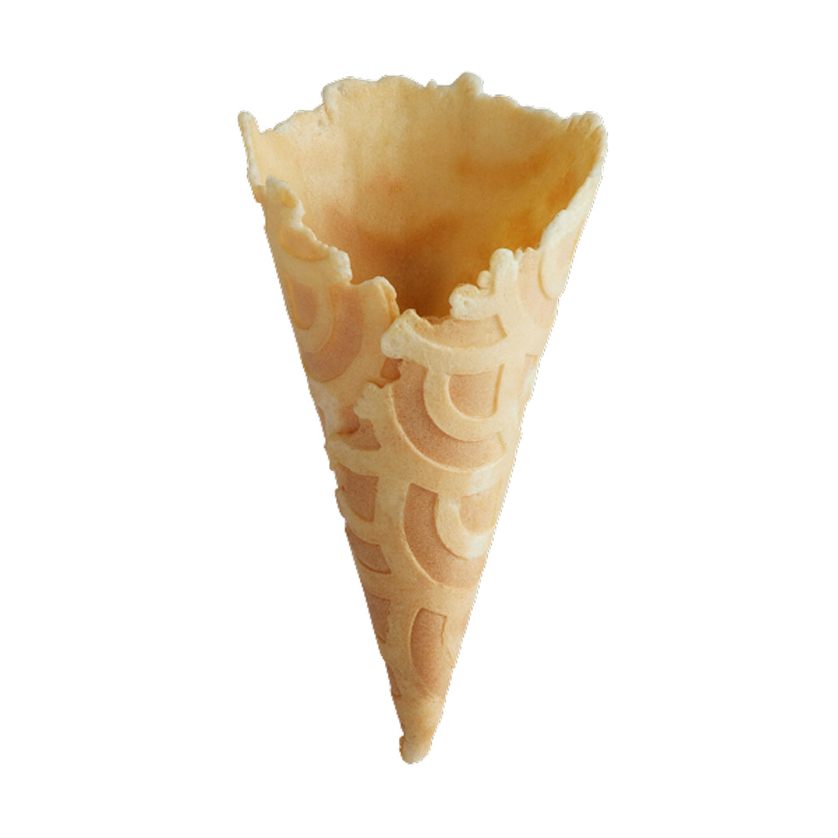 Wholesale The Konery French Vanilla Waffle Cones-144 CT Bulk