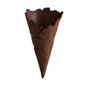 Wholesale The Konery Dark Chocolate Waffle Cones-144 CT Bulk