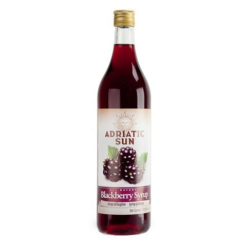 Wholesale Adriatic Sun Blackberry Syrup 1 ltr- Bulk