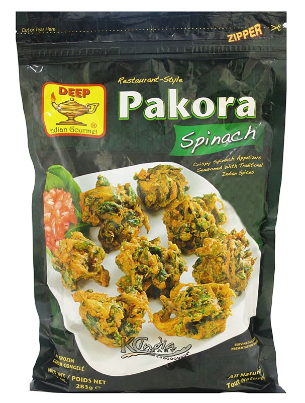 Wholesale Deep Spinach Pakora 10 oz-24 Ct Case Bulk