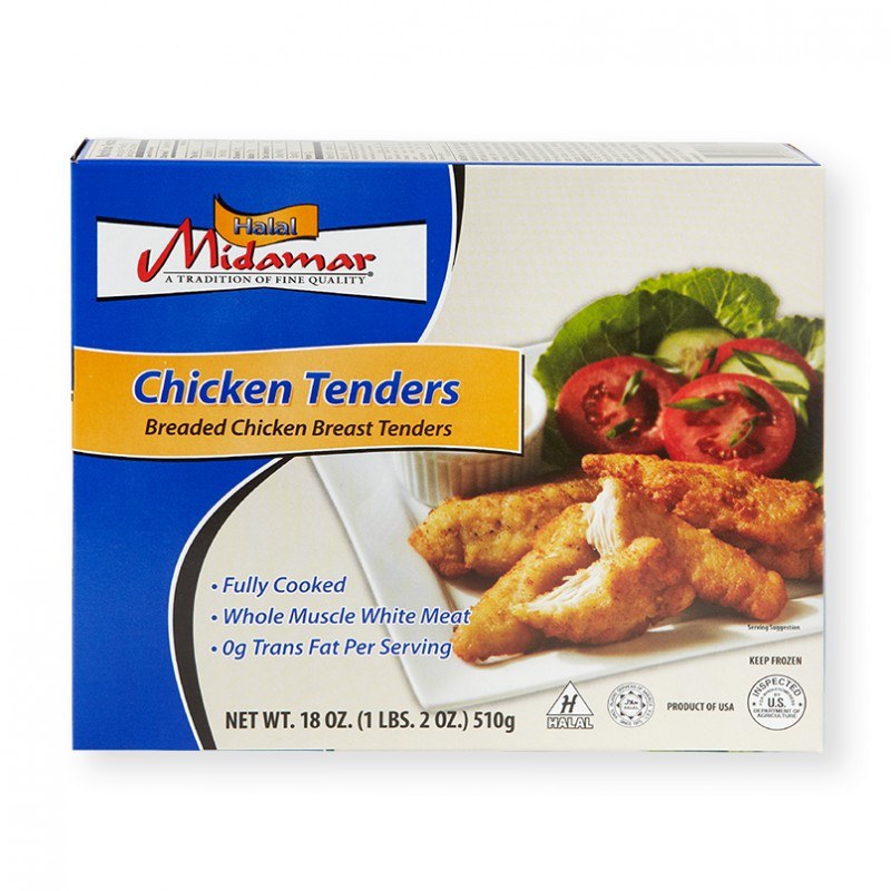 Wholesale Midamar Chicken Tenders 18oz-12 Ct Case Bulk