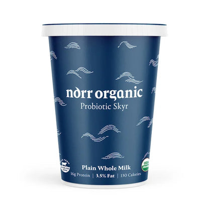 Wholesale Norr Organic Organic Whole Milk Plain Skyr Yogurt 16 OZ- Bulk