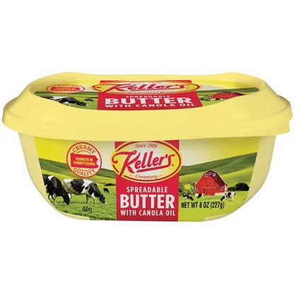Keller's Creamery Unsalted Butter 8 oz