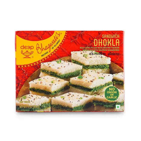 Wholesale Bhagwati's Sandwich Dhokla 9oz- Bulk