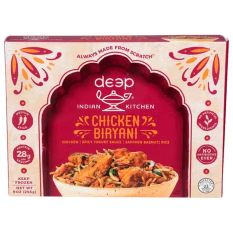 Wholesale Deep Chicken Biryani 9 oz- Bulk