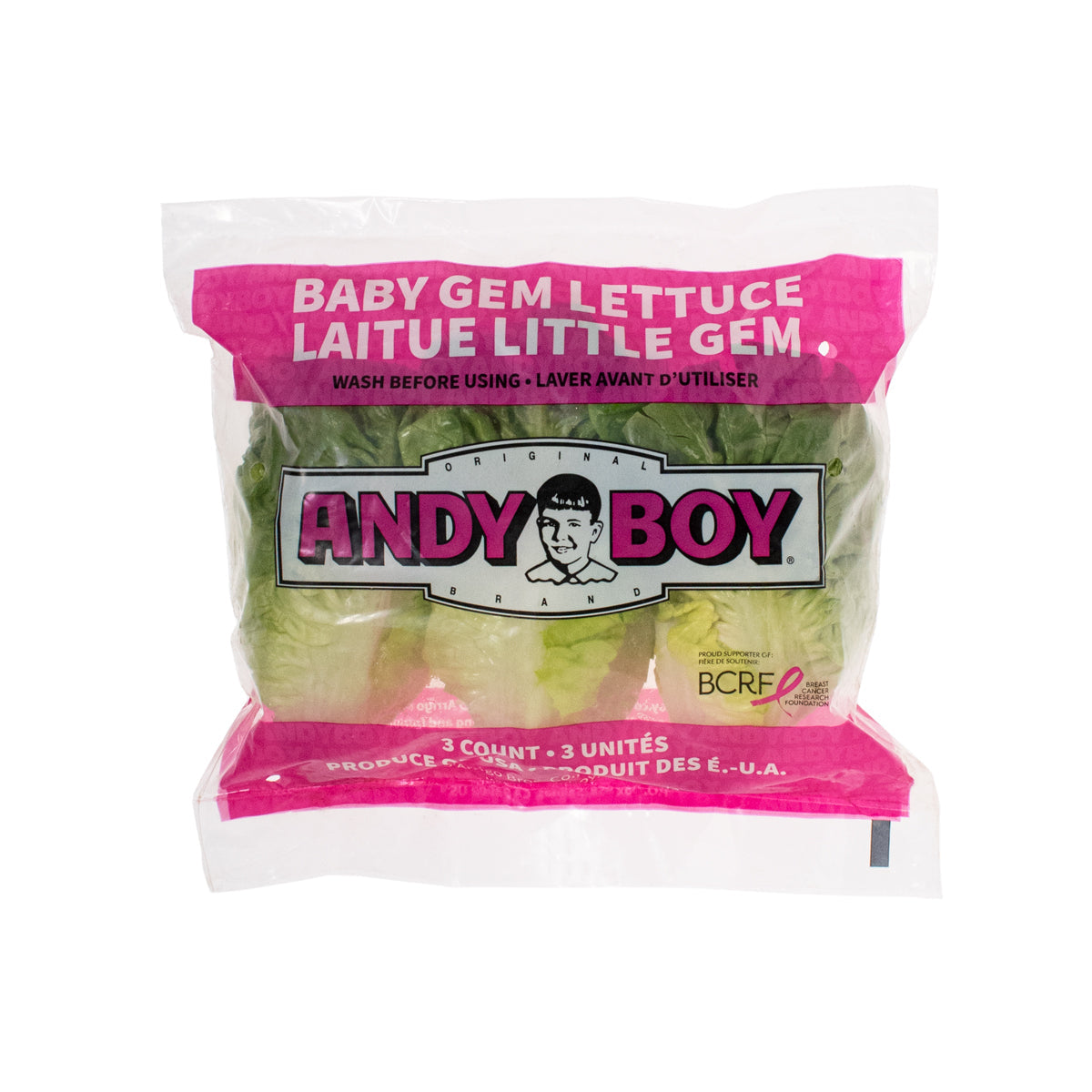 D'Arrigo Andy Boy Little Gem Lettuce 3 CT