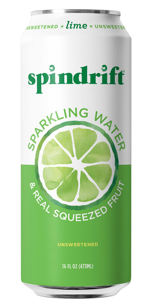 Wholesale Spindrift 12/16Oz Lime-12 Ct Case Bulk