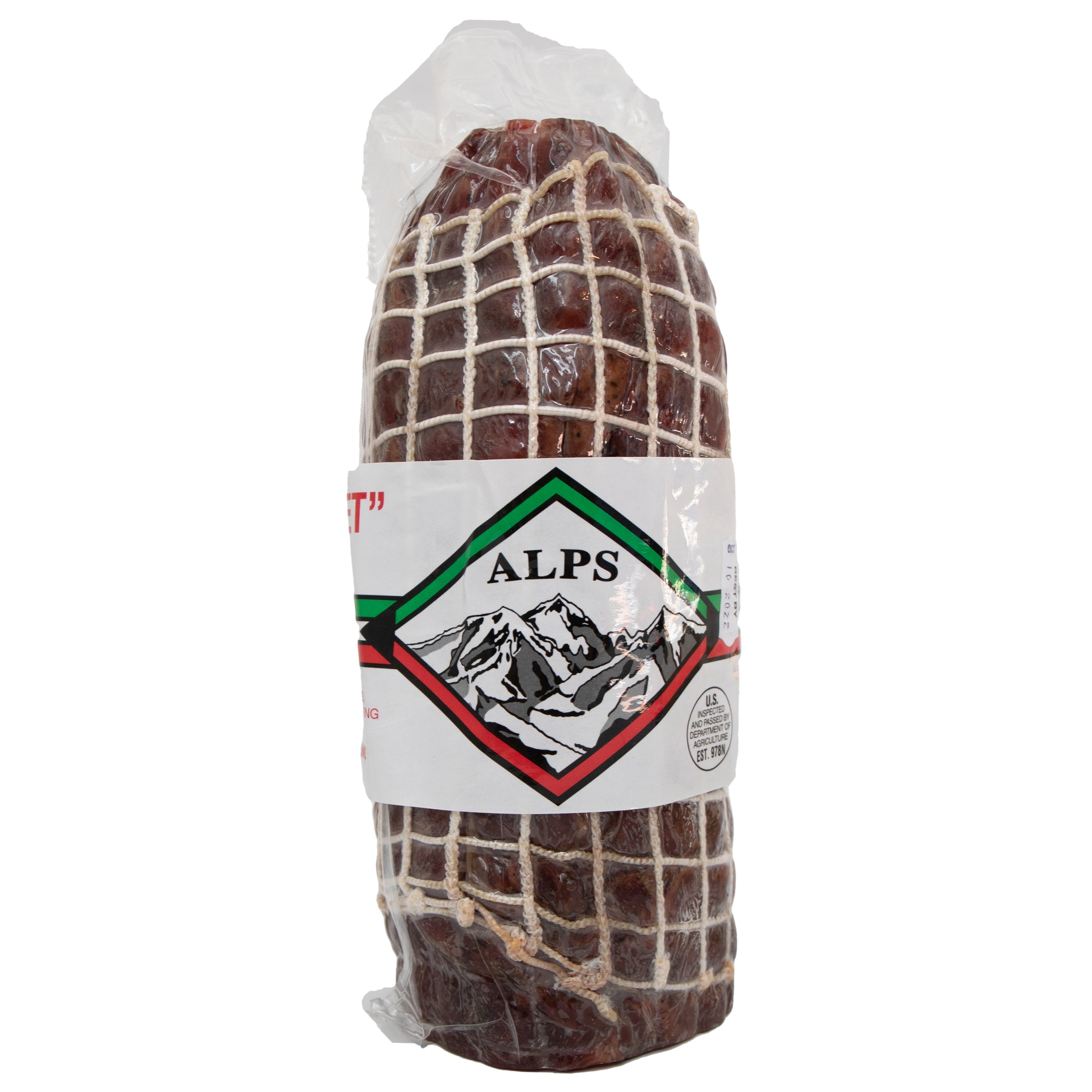 Alps Sweet Capocollo Salami 2.5 lb Pack