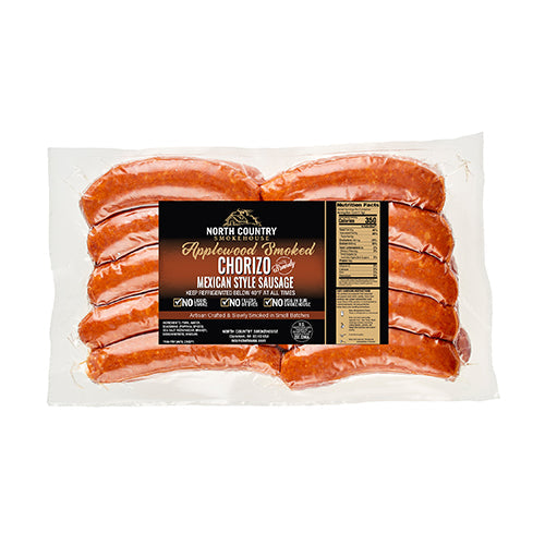 Wholesale North Country Smokehouse Chorizo 5lb-2ct Case Bulk