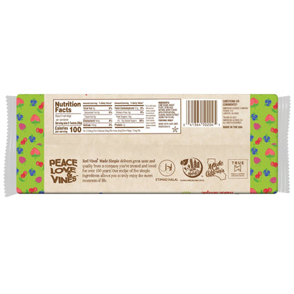 Wholesale Red Vines Made Simple Berry Licorice Twists 4oz Trays- Bulk