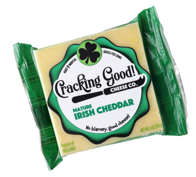 Cracking Good Mature Irish Cheddar 6 Oz Pack