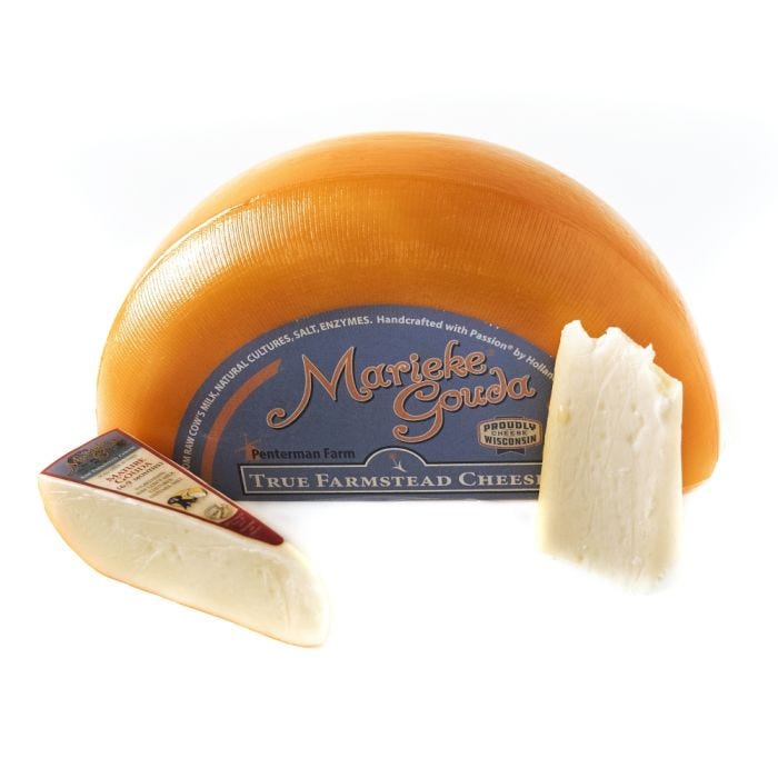 Wholesale Gouda Mature (6-9 mo.) Cheese 16 lb-1 Ct Case Bulk