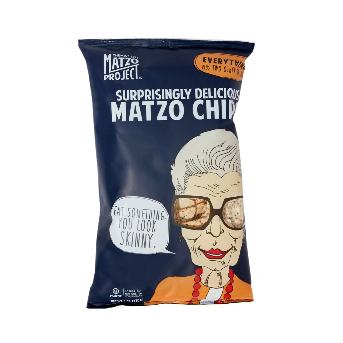 Matzo Project Matzo Chips with Everything Seasoning 6 OZ