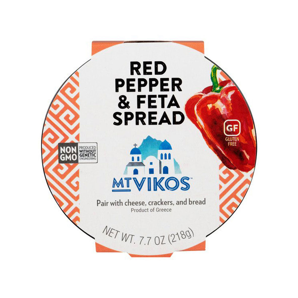 Mt. Vikos Red Pepper And Feta Spread 7.7 Oz