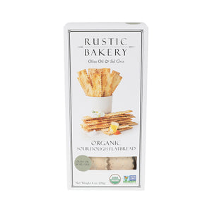 Wholesale Rustic Bakery Olive Oil & Sel Gris Flatbread 6 Oz Box-3 Pack Bulk