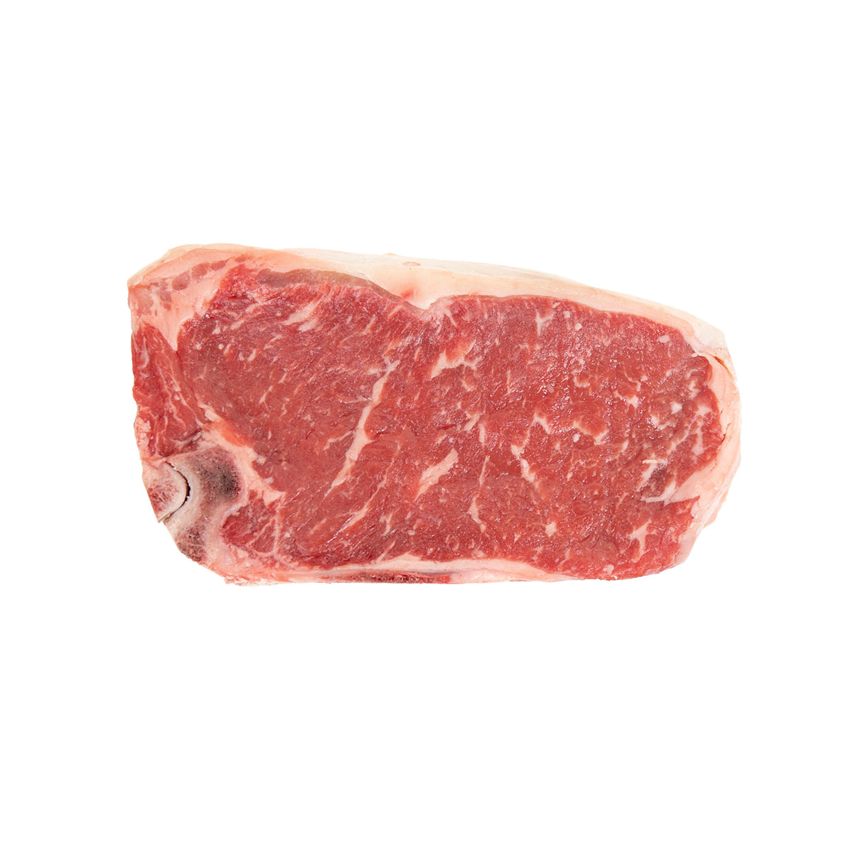 Custom Cuts High Choice Dry Aged Beef Bone in Strip Steak 16oz