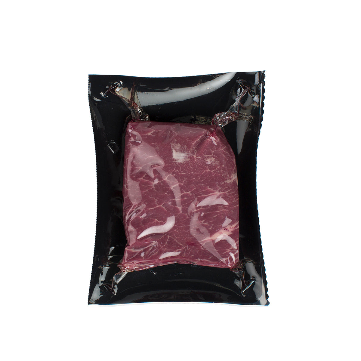 Custom Cuts Choice Beef Flat Iron Steaks 8 OZ – BoxNCase