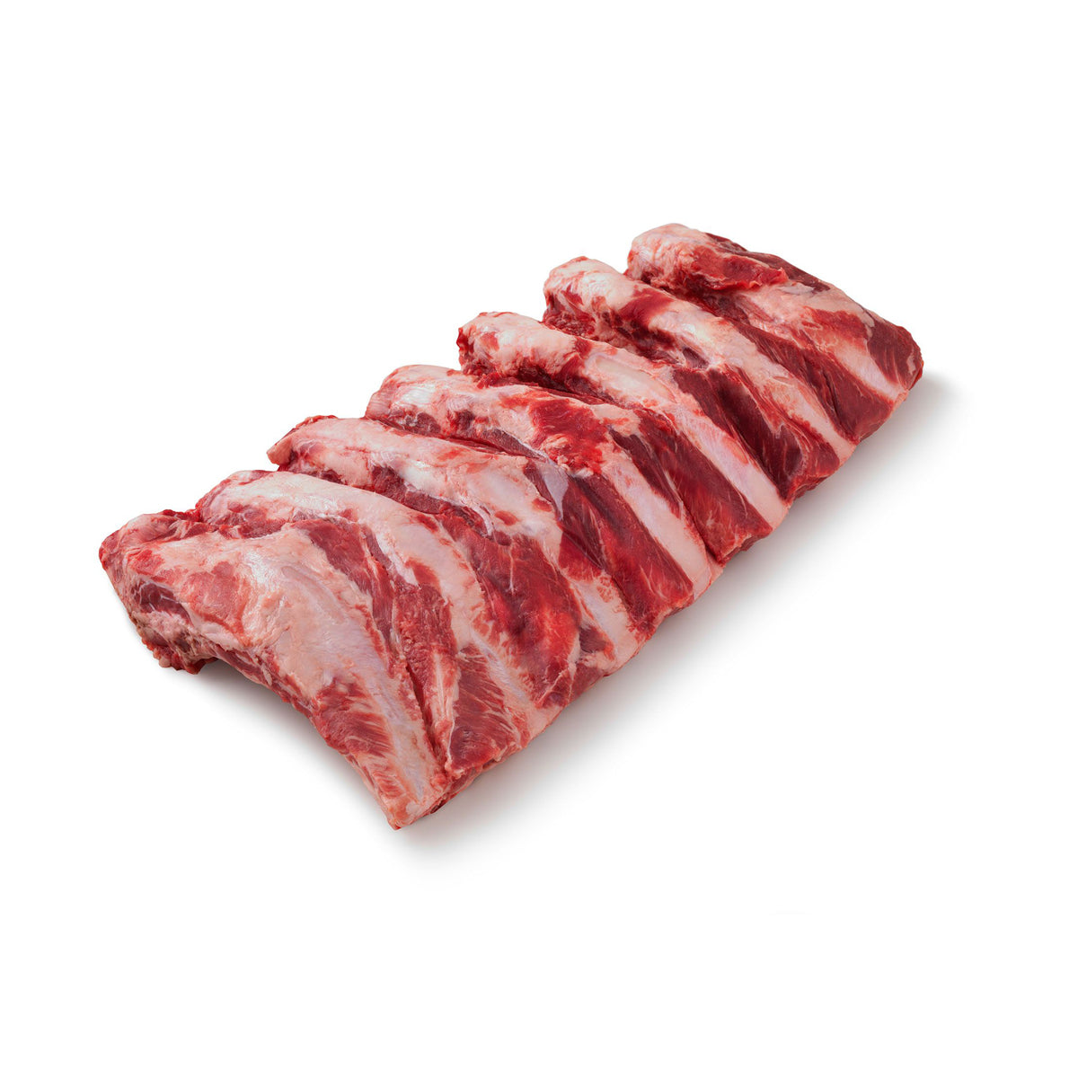 Wholesale Niman Ranch Grass Fed Beef Back Ribs-30 LB 8 PC Bulk
