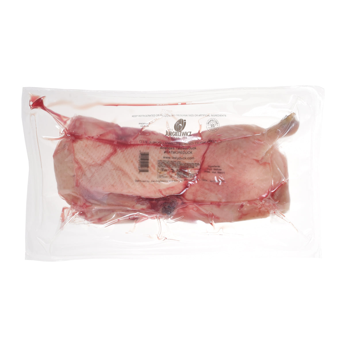 Wholesale Joe Jurgielewicz And Son, Ltd. Frozen Dry Aged Half Duck 2 LB Bag-6ct Case Bulk