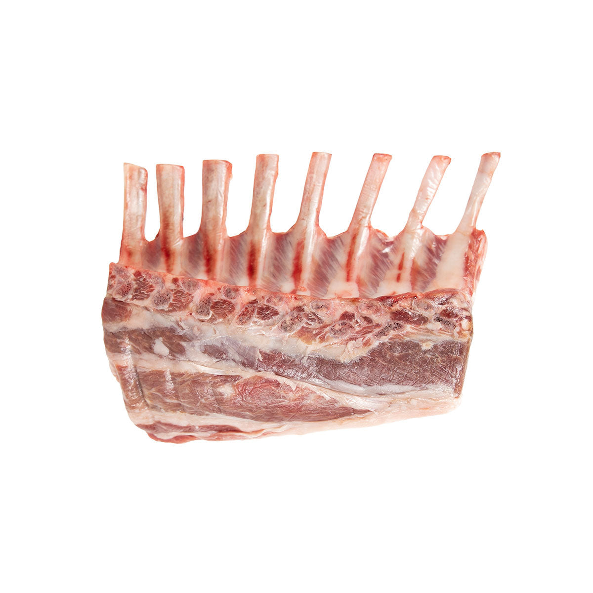 Wholesale Atlantic Veal & Lamb Frozen Frenched Rack of Lamb-3 LB 1 PC Bulk