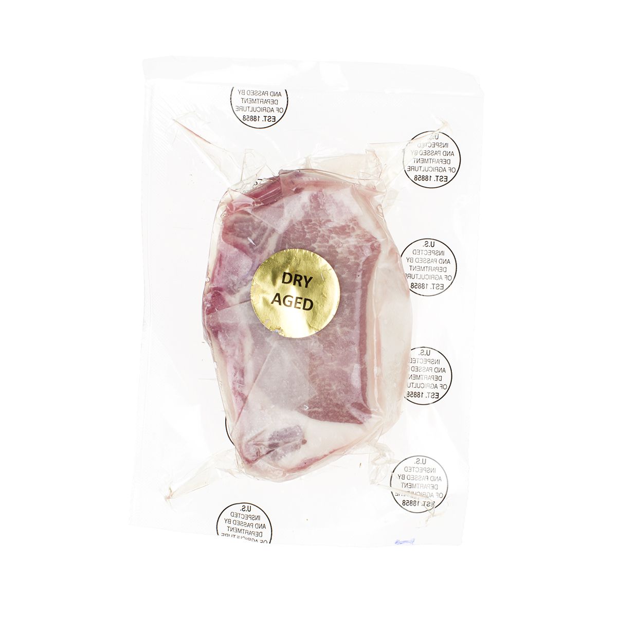 Wholesale Compart Family Farms Frozen Dry Aged Pork Rib Chop 12 OZ-10 LB 14 PC Bulk