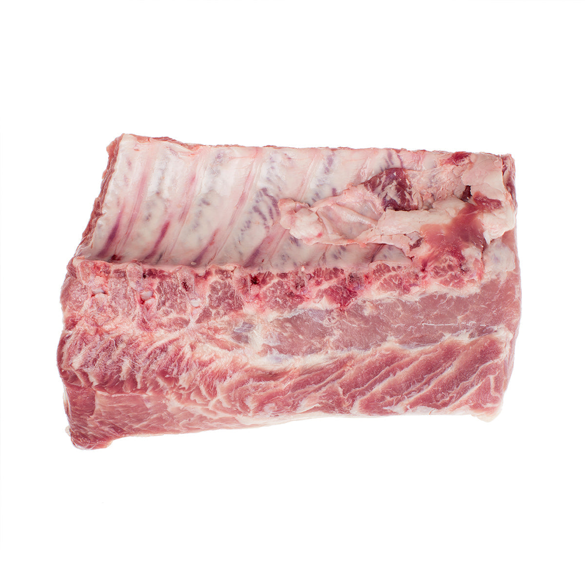 Wholesale Les Viandes Du Breton Certified Humane 10 Bone Pork Racks 2 Piece- Bulk