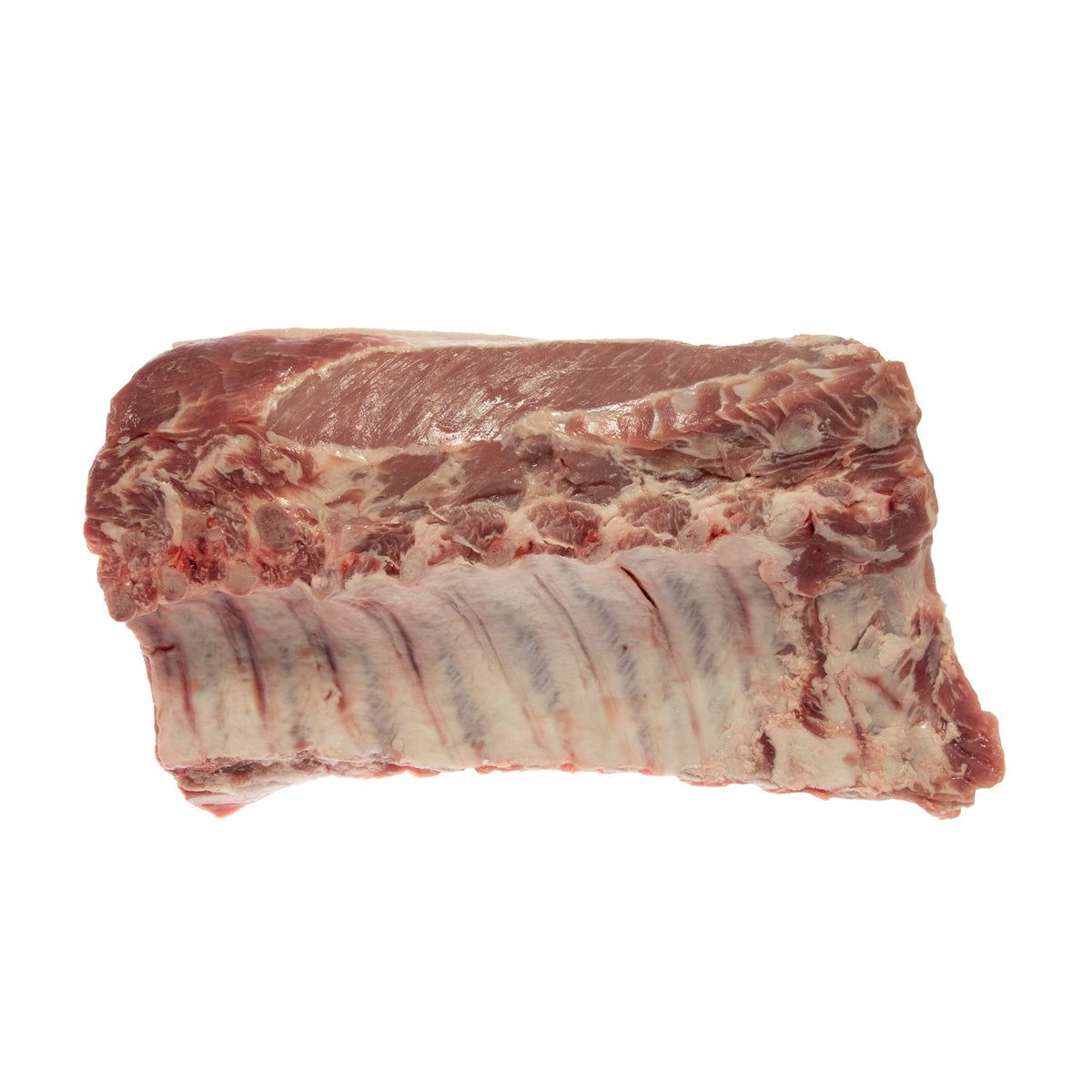 Niman Ranch Chop Ready 10 Bone Iberian Duroc Pork Rack